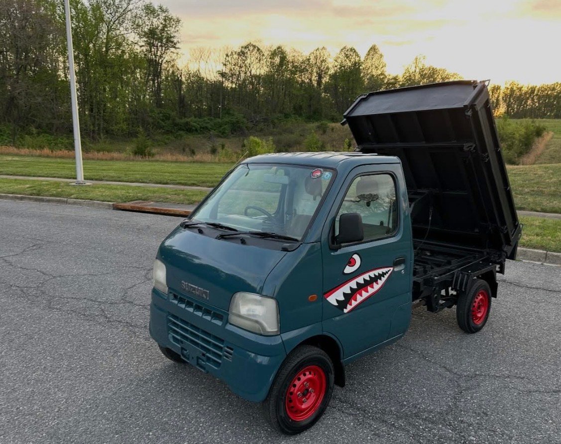 2000 suzuki carry db52t 4wd dump truck - Image 3