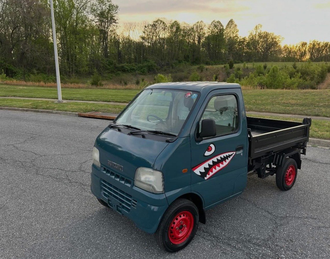 2000 suzuki carry db52t 4wd dump truck - Image 4