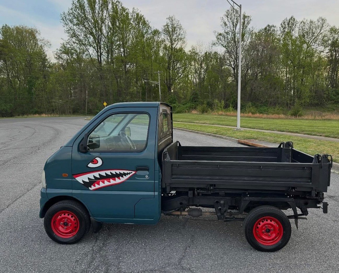 2000 suzuki carry db52t 4wd dump truck - Image 5