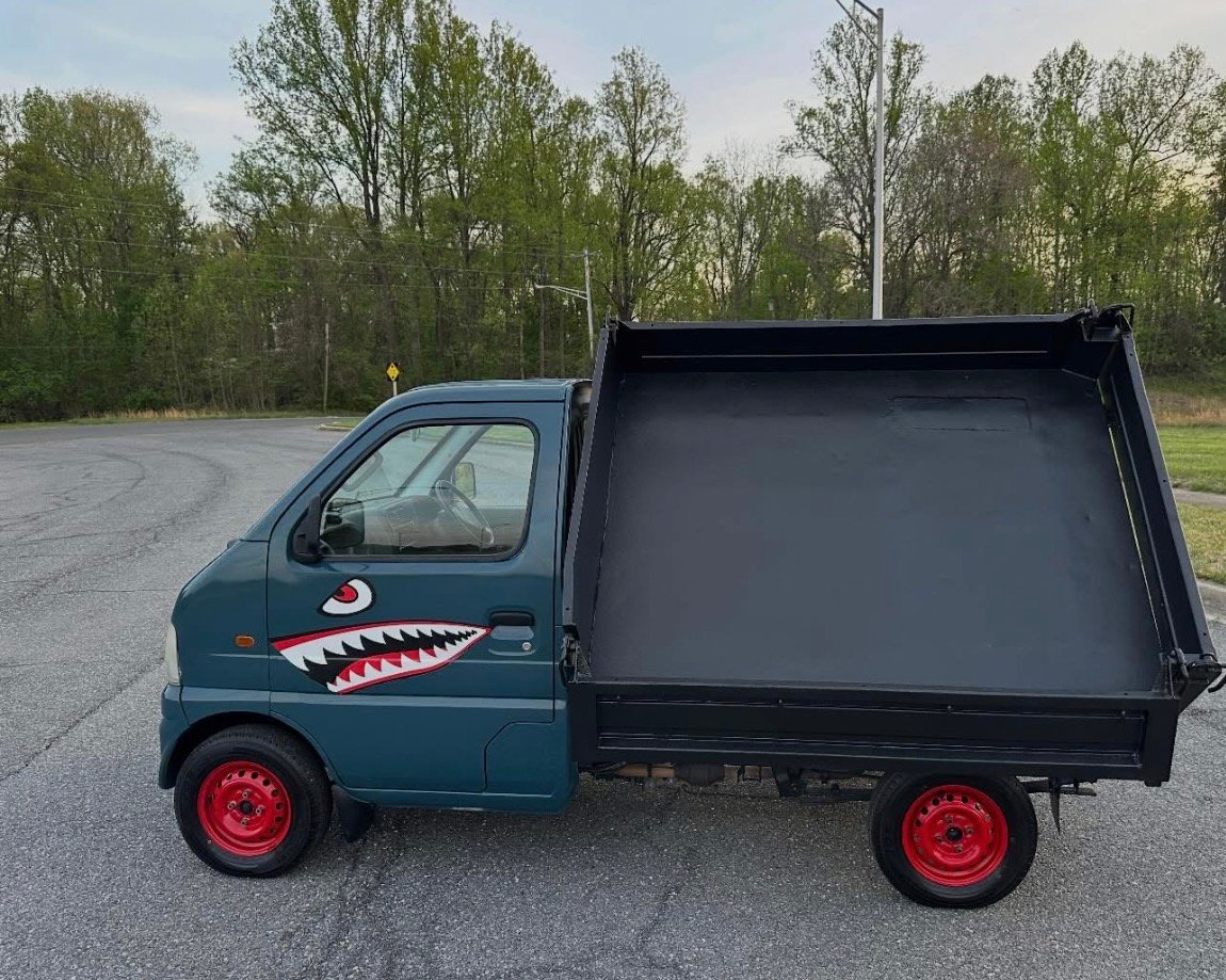 2000 suzuki carry db52t 4wd dump truck - Image 6
