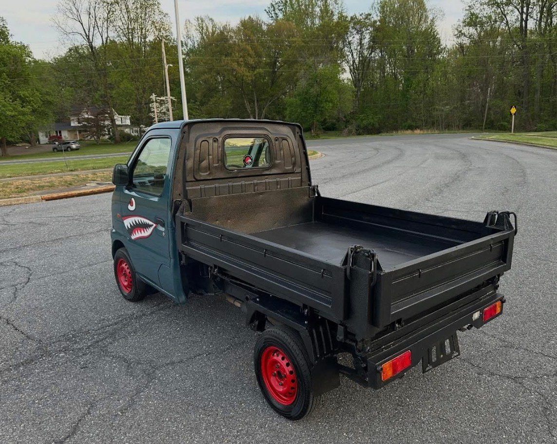 2000 suzuki carry db52t 4wd dump truck - Image 7