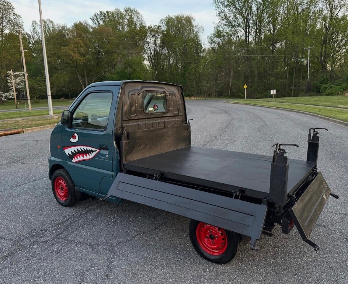 2000 suzuki carry db52t 4wd dump truck - Image 8