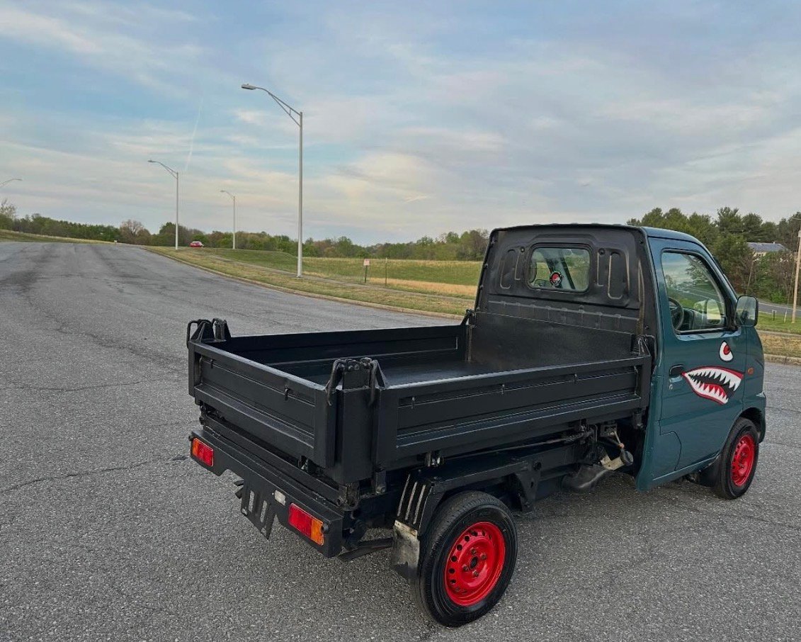2000 suzuki carry db52t 4wd dump truck - Image 11
