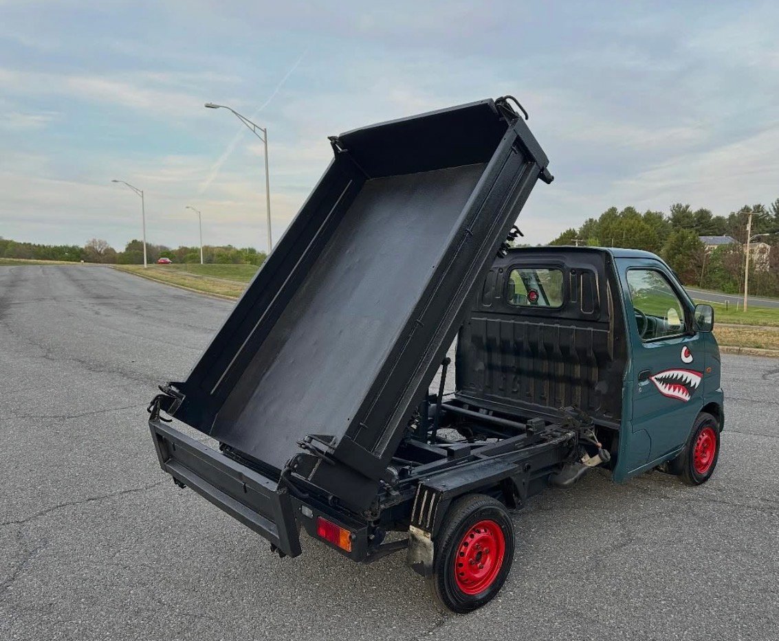 2000 suzuki carry db52t 4wd dump truck - Image 12