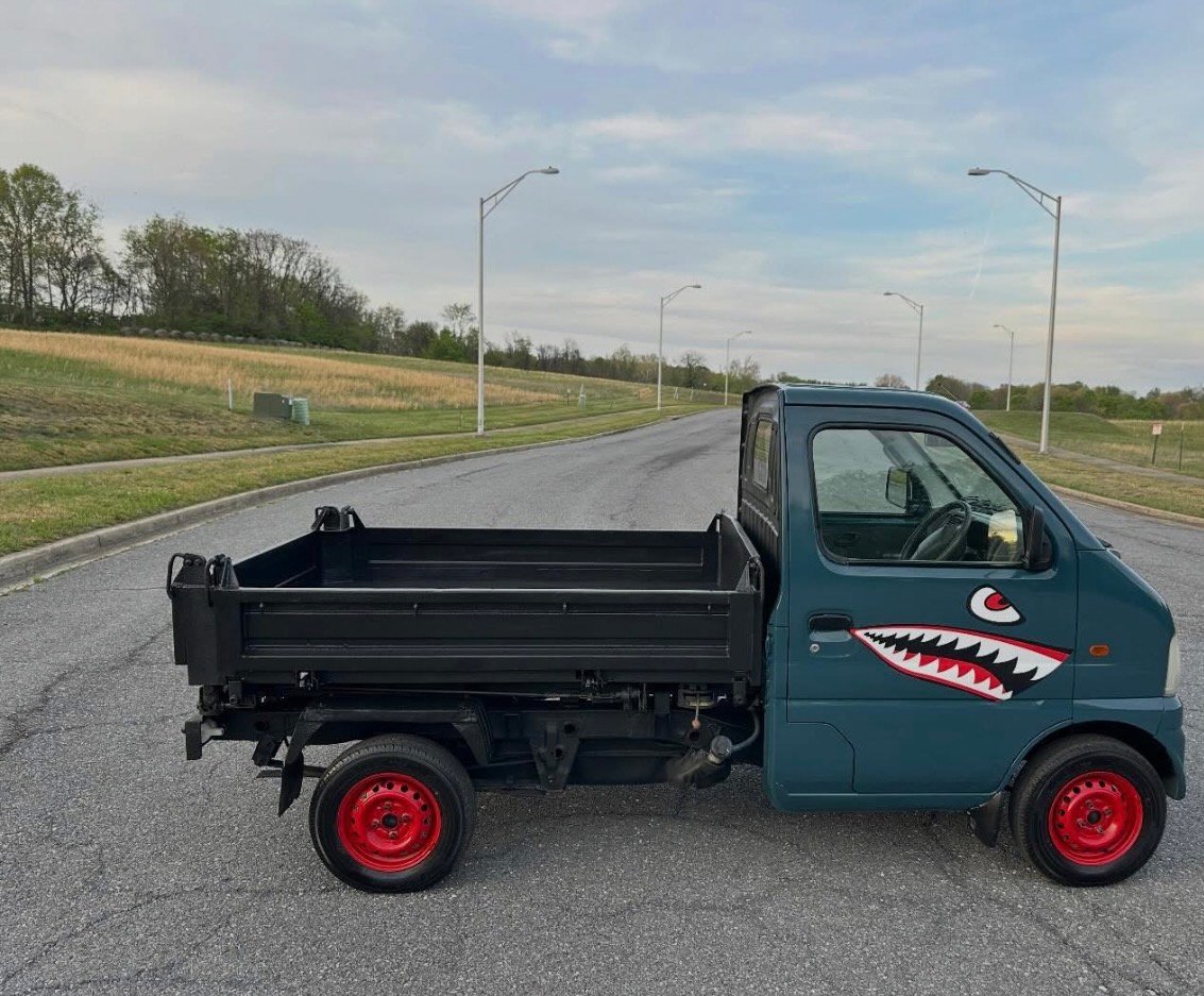 2000 suzuki carry db52t 4wd dump truck - Image 13