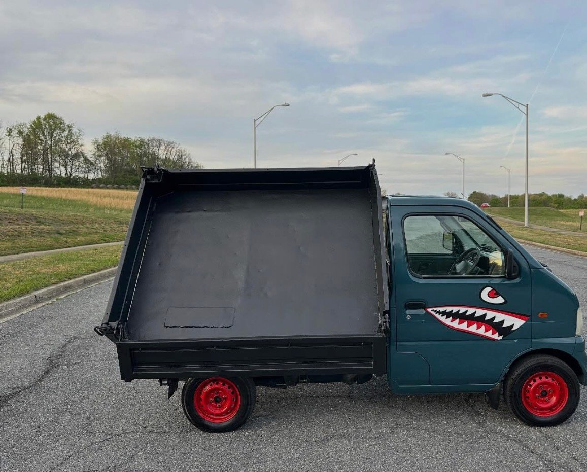 2000 suzuki carry db52t 4wd dump truck - Image 14