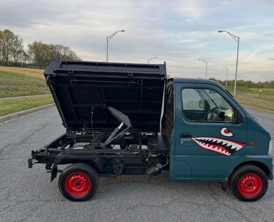 2000 suzuki carry db52t 4wd dump truck - Image 15