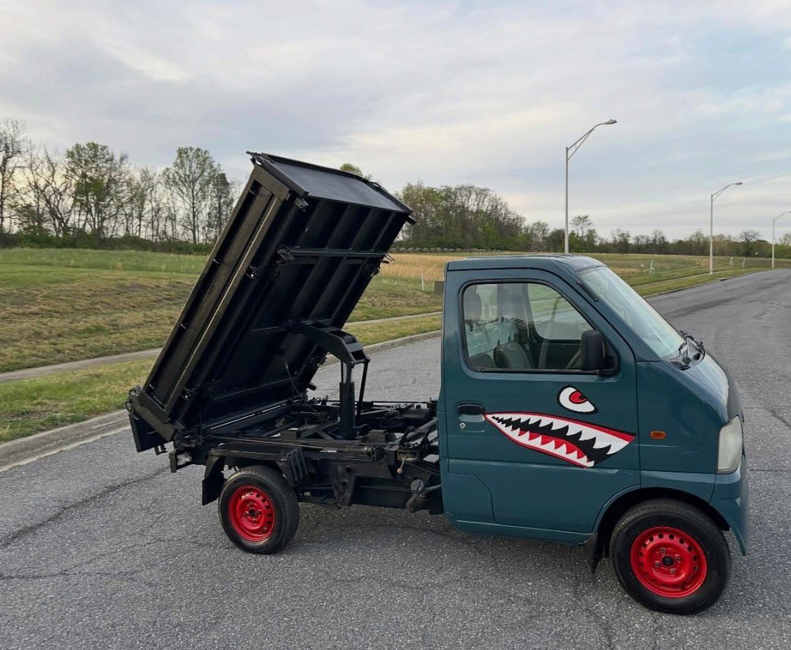 2000 suzuki carry db52t 4wd dump truck - Image 16