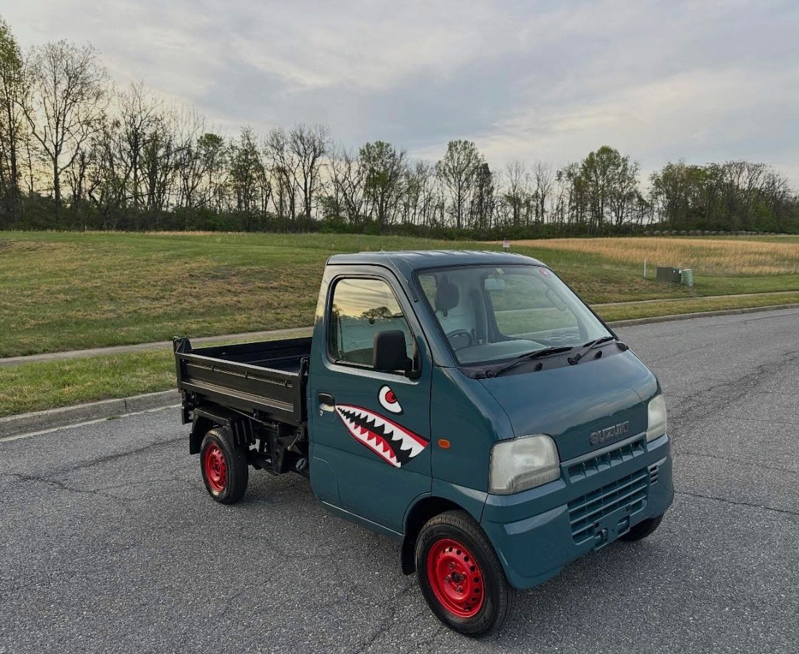 2000 suzuki carry db52t 4wd dump truck - Image 18